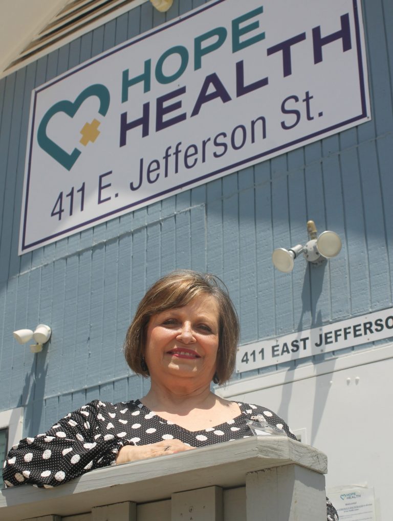Barbara Clark, who has been the CEO at Hope Health for almost 12 years, is set to retire this month. (Chris Roark/staff photo)