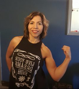 Juliana Hoffman, a teacher at Global High School, is competing in the Ms. Health & Fitness contest. (Courtesy of Juliana Hoffman)