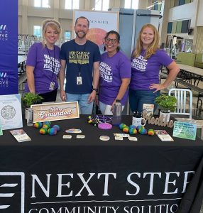 Counselors from Next Step Community Solutions attended an open house at Waxahachie High School earlier this fall. (Facebook photo/Next Step Community Solutions)
